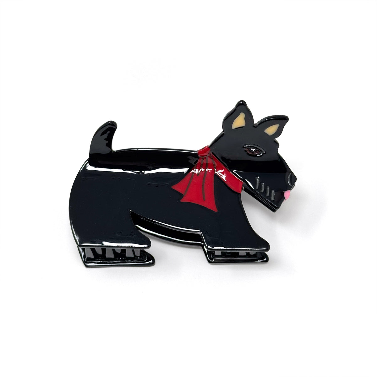 Scottie Dog Hair Claw Clip – Playful & Charming Sabyloo 