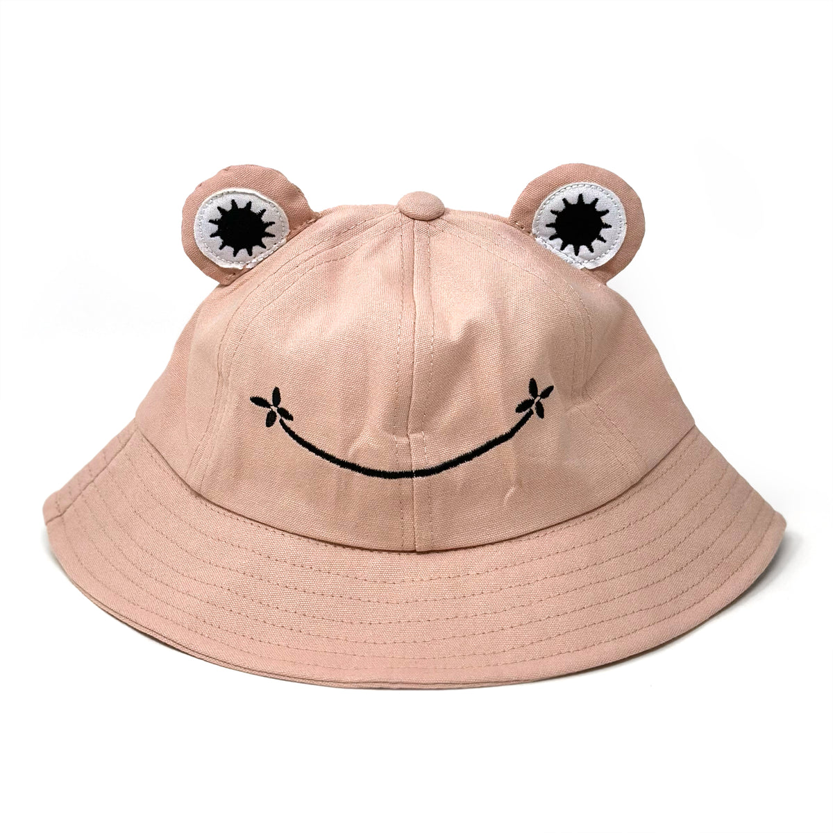 Frog Face Smiley Kids adorable Bucket Hat Rainbow Unicorn