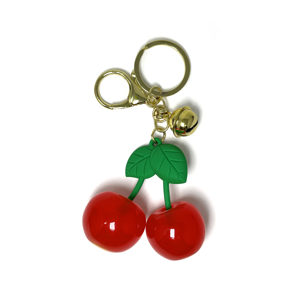 Charming Cherries 🍒 Key Chain/ Bag Charm