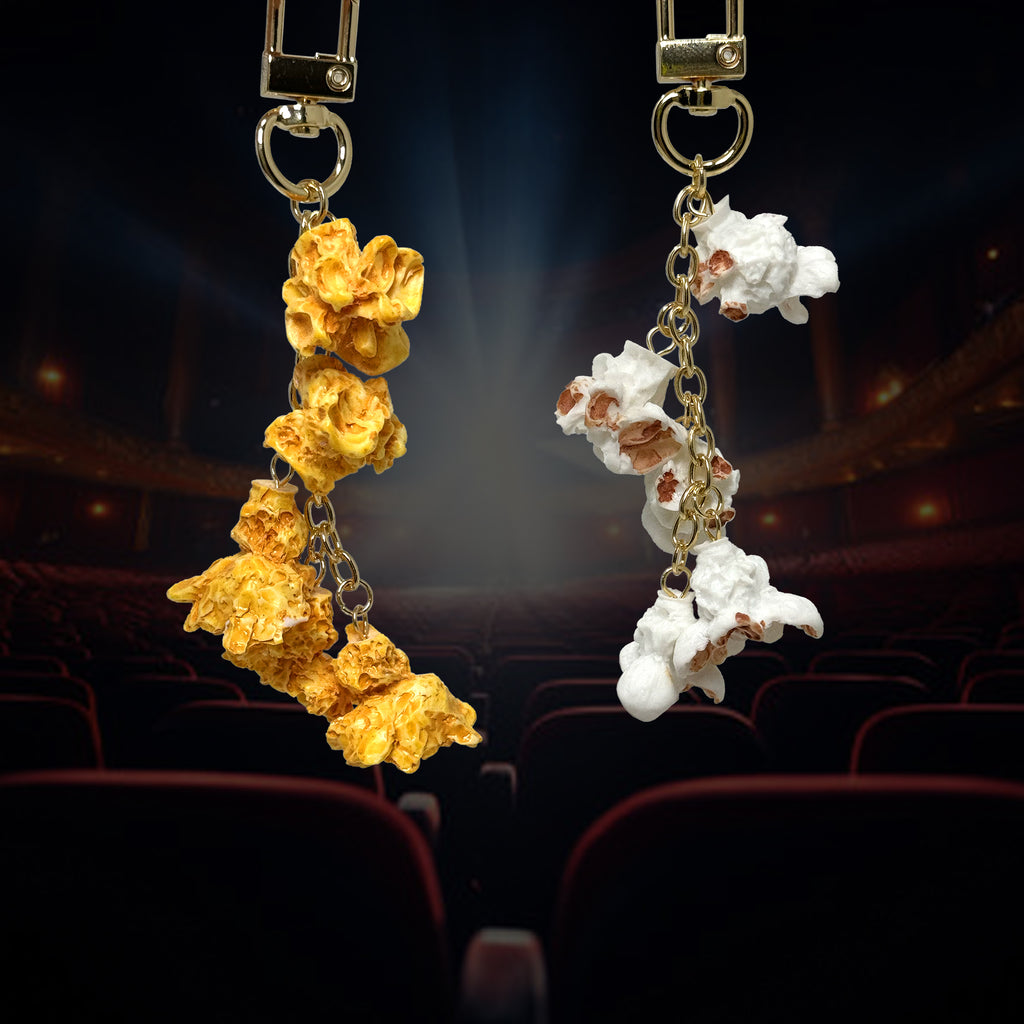 Popcorn 🍿 Key Chain / Zipper Pull