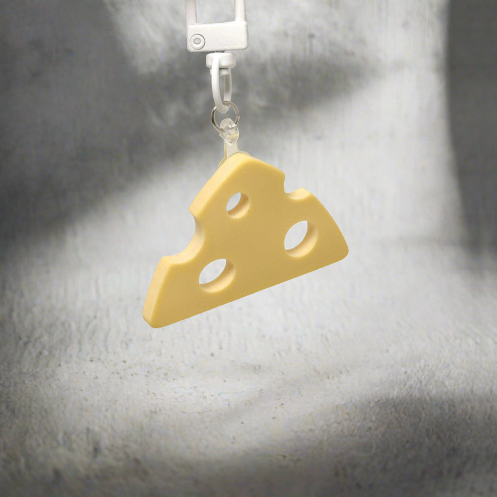 Swiss Cheese 🧀 Key Chain / Zipper Pull