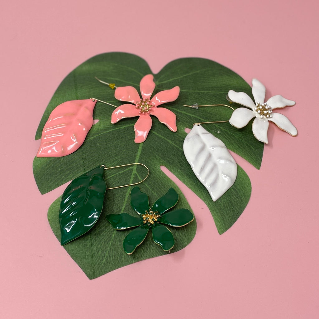 Amazon Floral Earrings