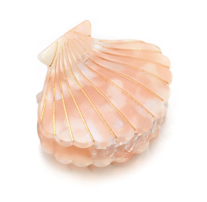 Scallop Shell Hair Claw - Set of Two