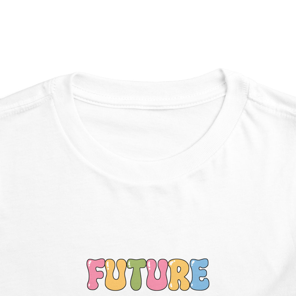 Future Feminist Kids Toddler Short Sleeve Tee – Empowering Feminism Shirt for Toddlers