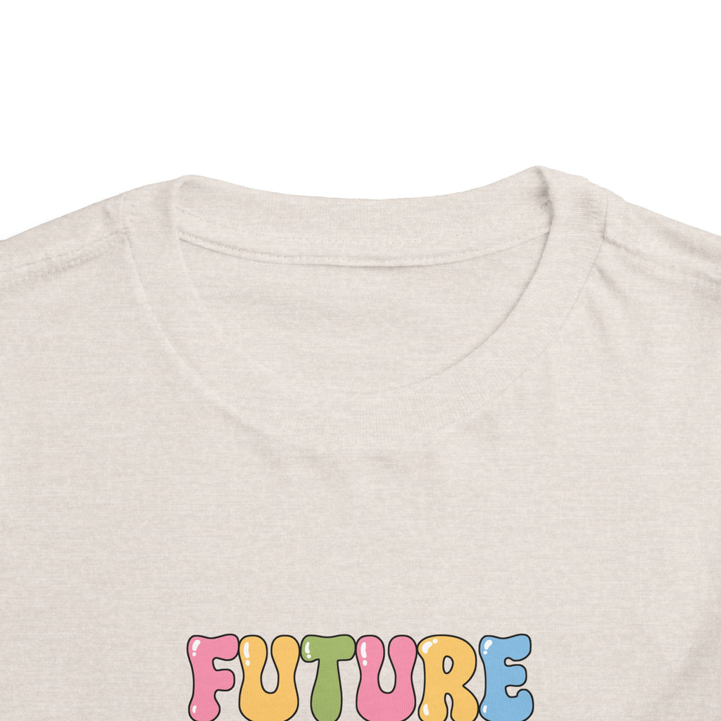 Future Feminist Kids Toddler Short Sleeve Tee – Empowering Feminism Shirt for Toddlers