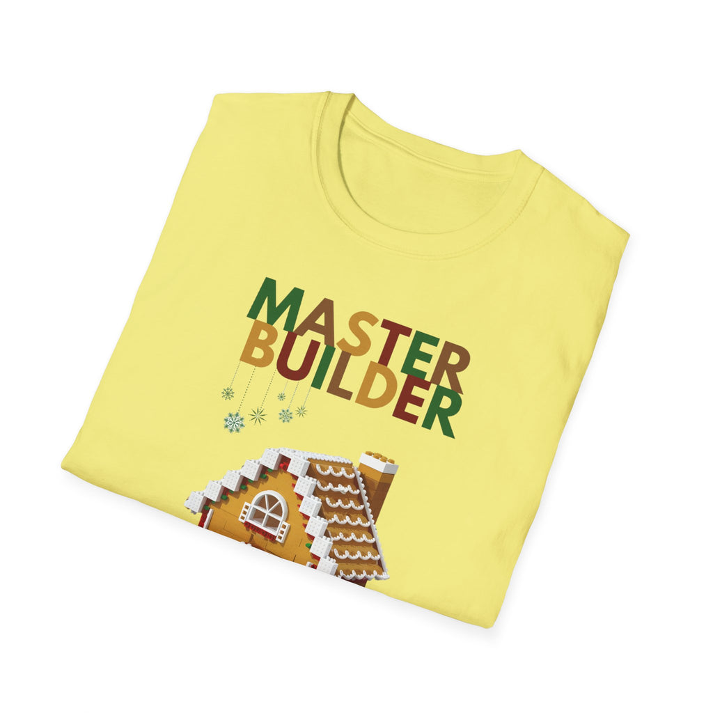 Master Builder - Lego Inspired  Gingerbread T Shirt