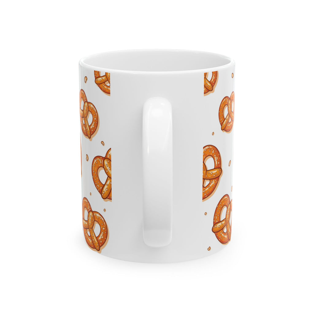 Pretzel overall Printed ceramic Mug