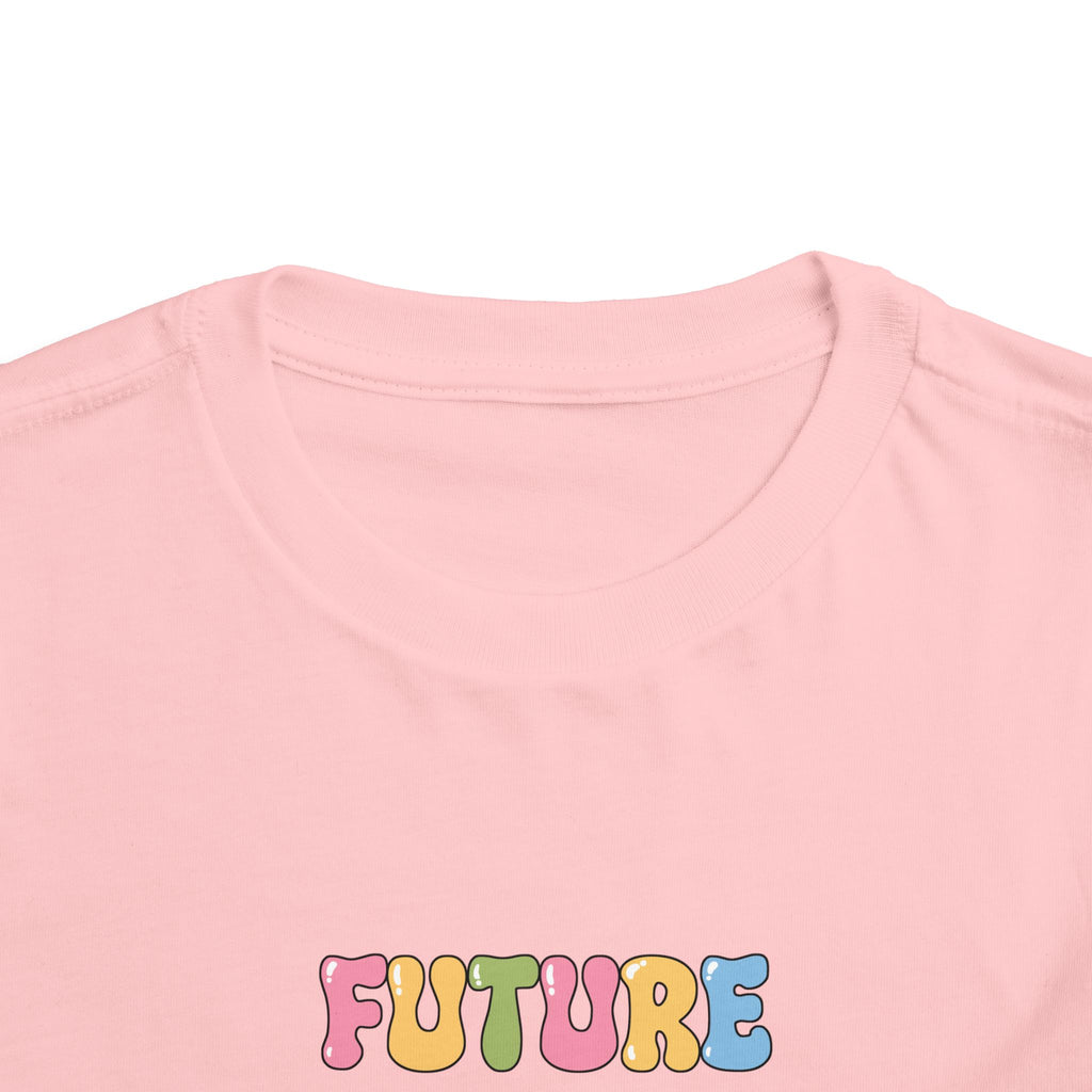 Future Feminist Kids Toddler Short Sleeve Tee – Empowering Feminism Shirt for Toddlers