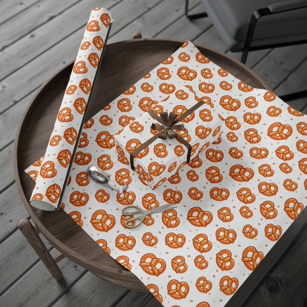 Wrapping Paper - Overall Pretzel Twist Design