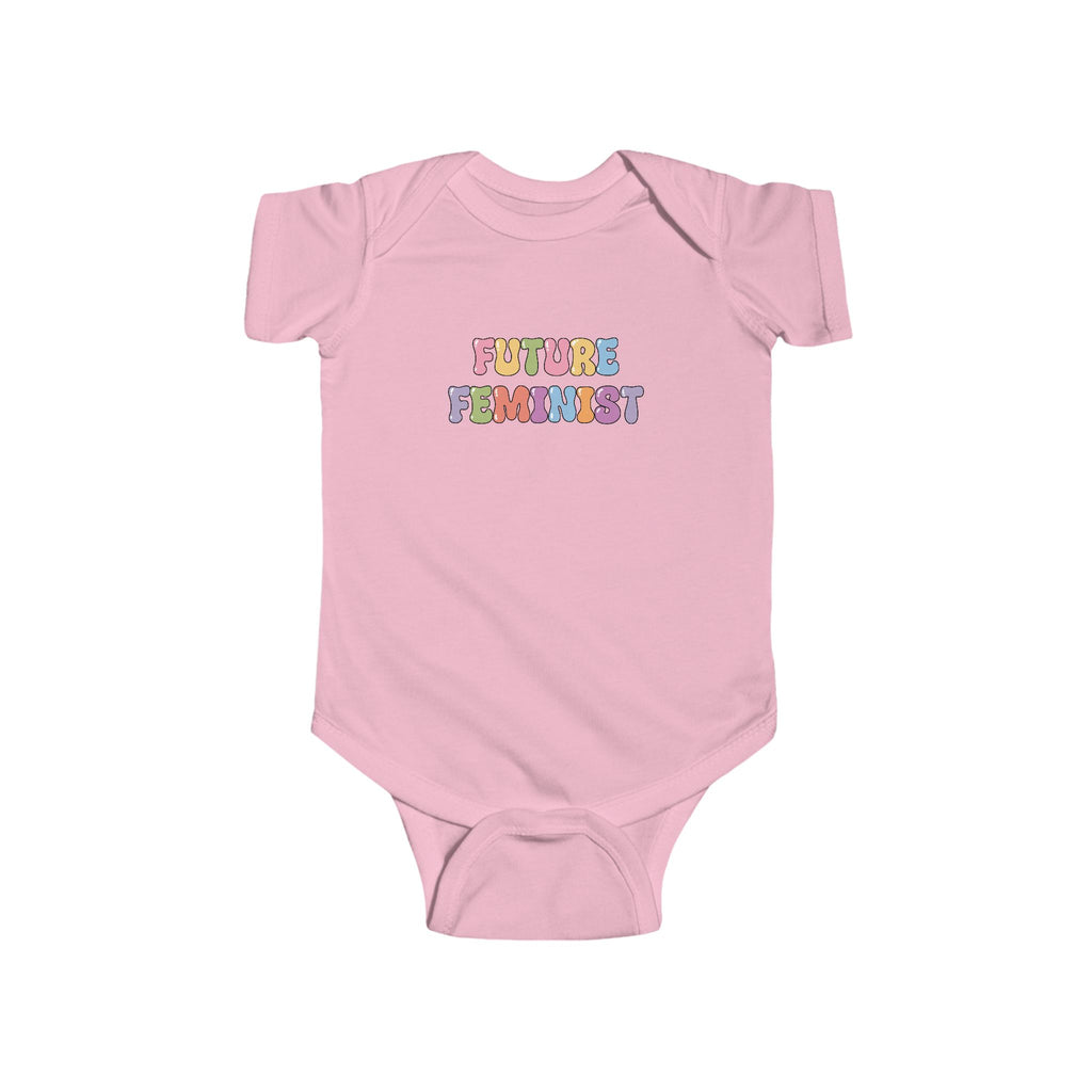 Future Feminist Infant Fine Jersey Bodysuit / Onesie