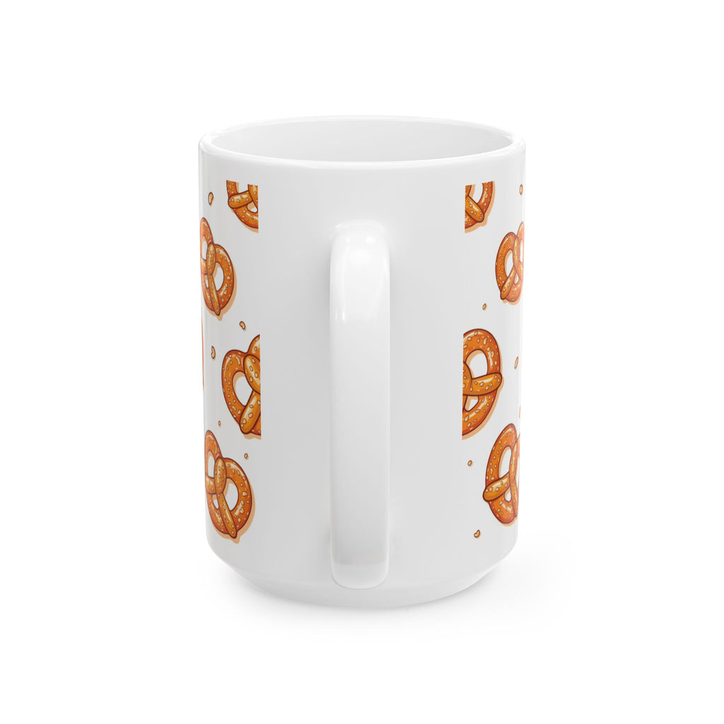 Pretzel overall Printed ceramic Mug