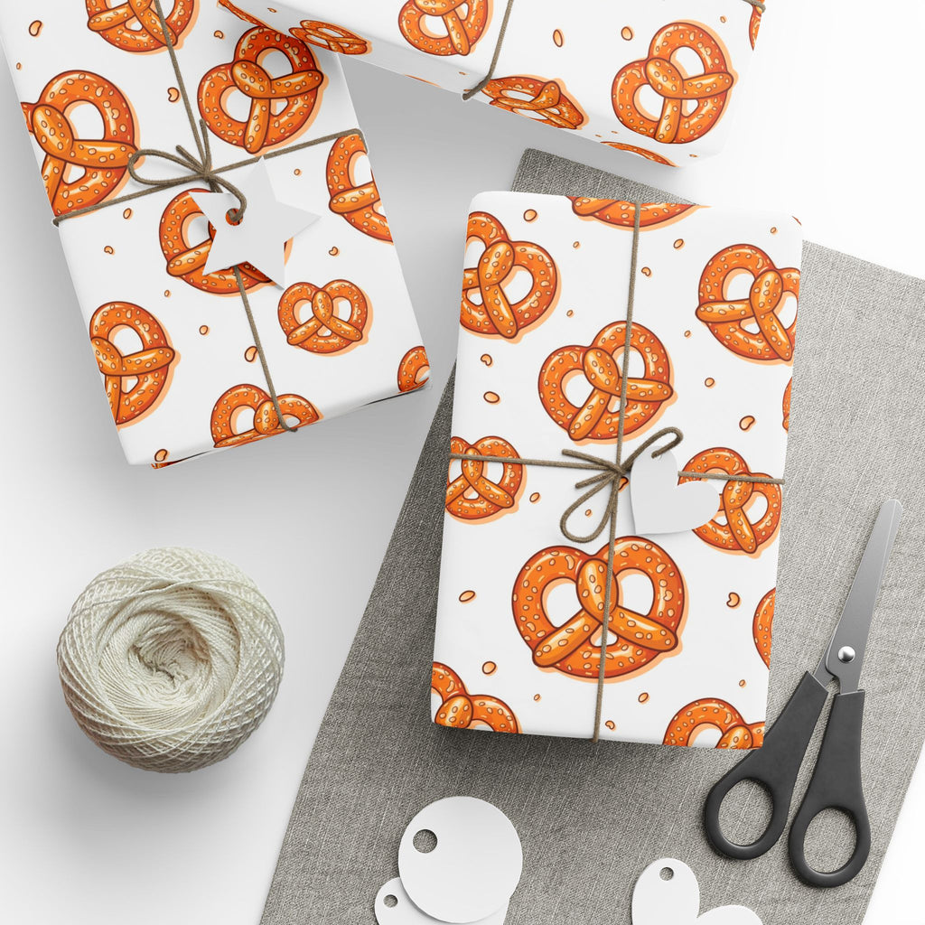 Wrapping Paper - Overall Pretzel Twist Design