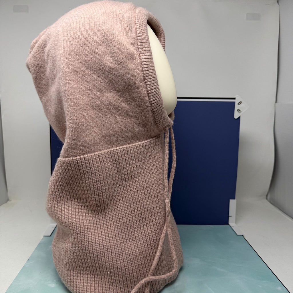 Cozy Winter Balaclava Hood with Adjustable Drawstring Limited Stock