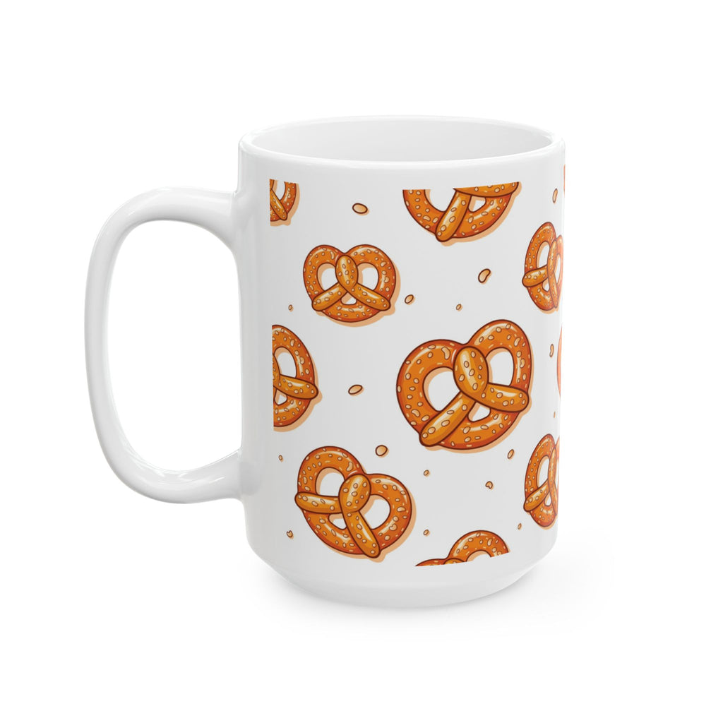 Pretzel overall Printed ceramic Mug