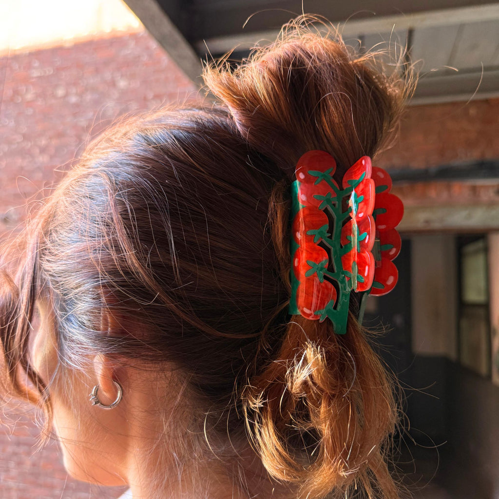 Cherry Tomatoes Hair Claw Clip – Fresh off the vine