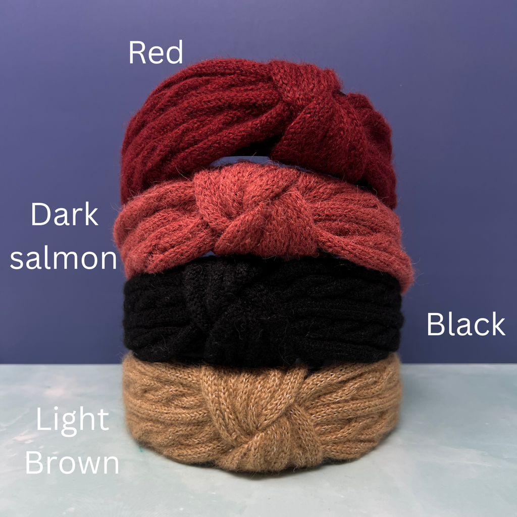 Cozy Knotted Sara Knit Headbands – Fall/Winter Hair Accessories