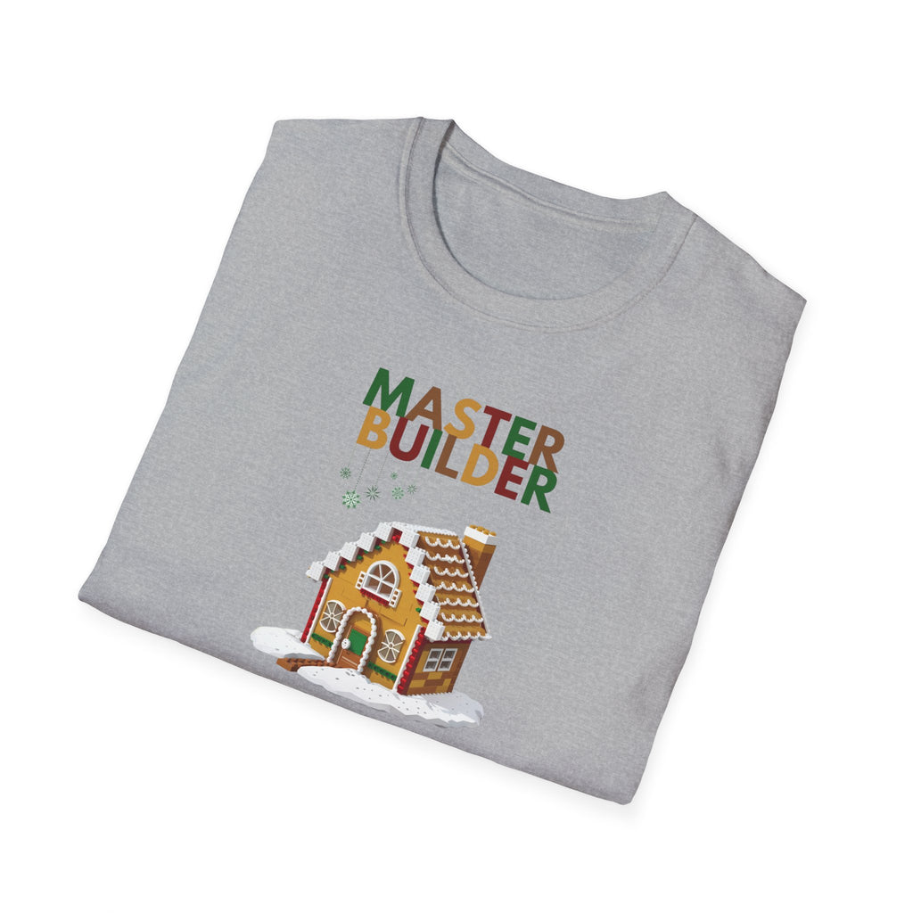 Master Builder - Lego Inspired  Gingerbread T Shirt