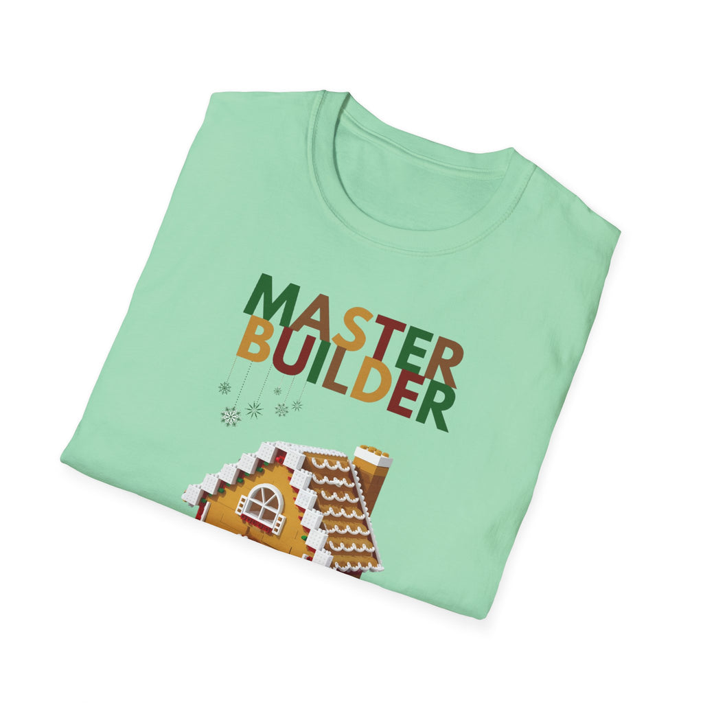 Master Builder - Lego Inspired  Gingerbread T Shirt