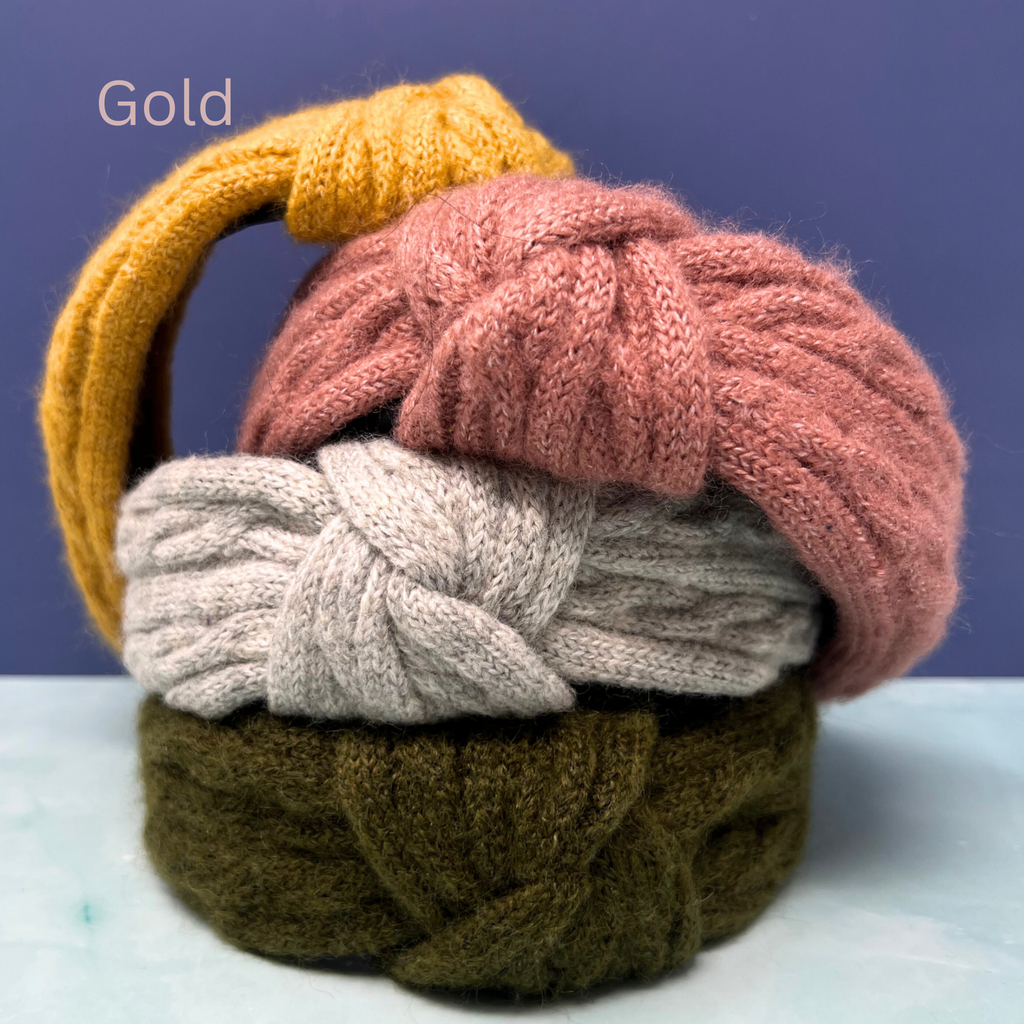Cozy Knotted Sara Knit Headbands – Fall/Winter Hair Accessories