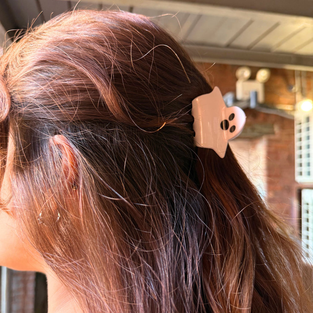 Halloween Hair Claw Clips – Ghost, Bat, Jack O’Lantern & Candy Corn Accessories for Spooky Season