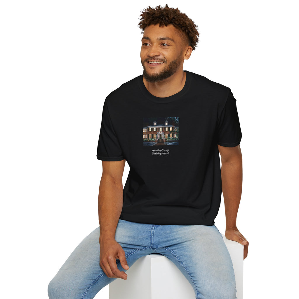 Home Alone Christmas Inspired T-Shirt – Unisex Softstyle Holiday Tee