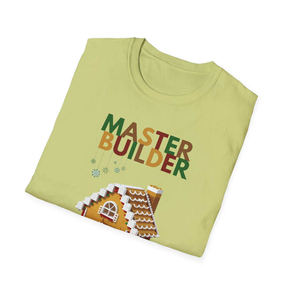 Master Builder - Lego Inspired  Gingerbread T Shirt