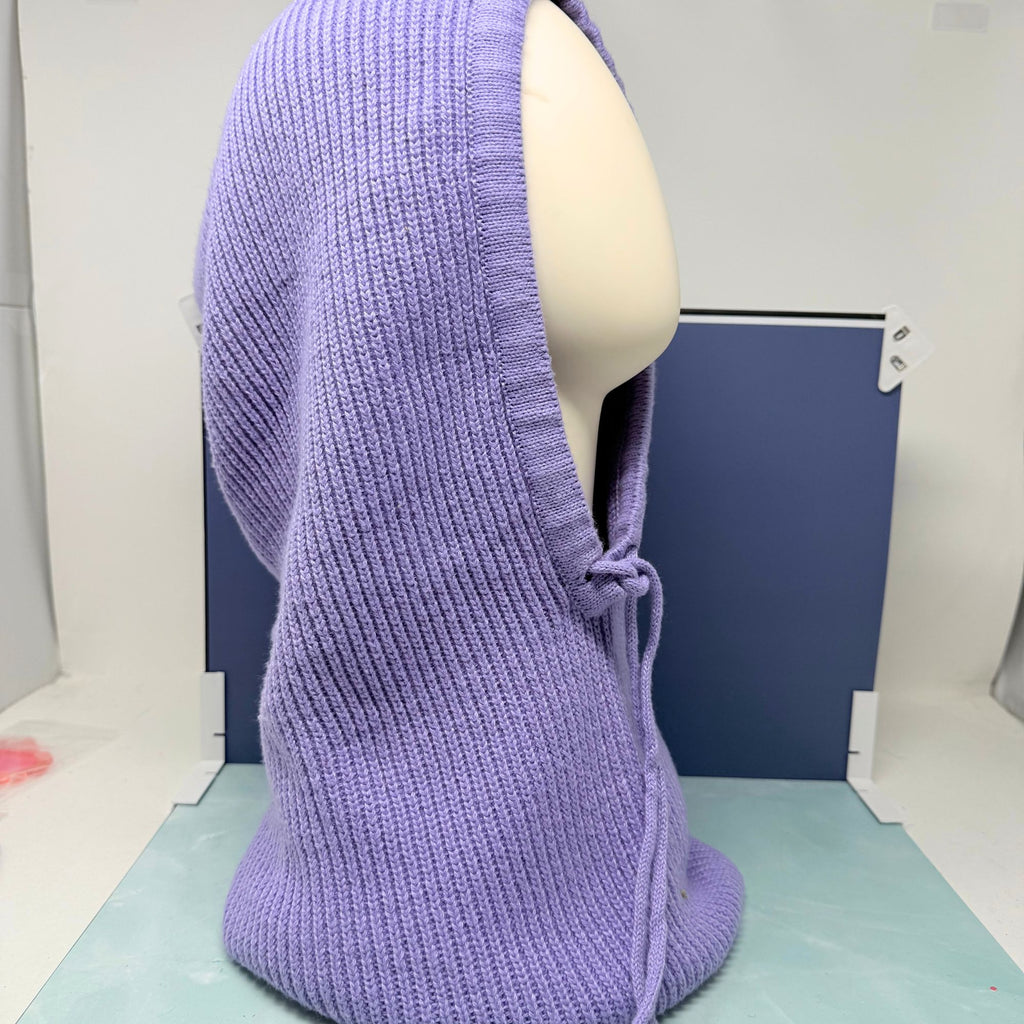 Cozy Winter Balaclava Hood with Adjustable Drawstring Limited Stock