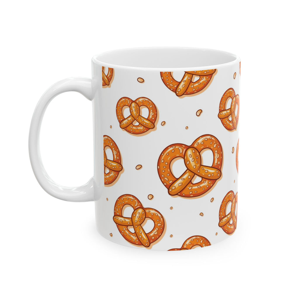 Pretzel overall Printed ceramic Mug