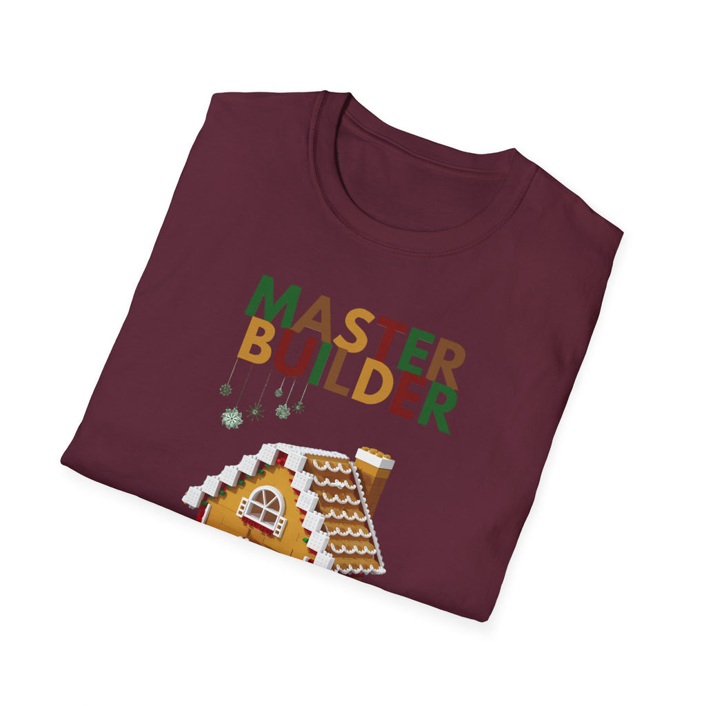 Master Builder - Lego Inspired  Gingerbread T Shirt