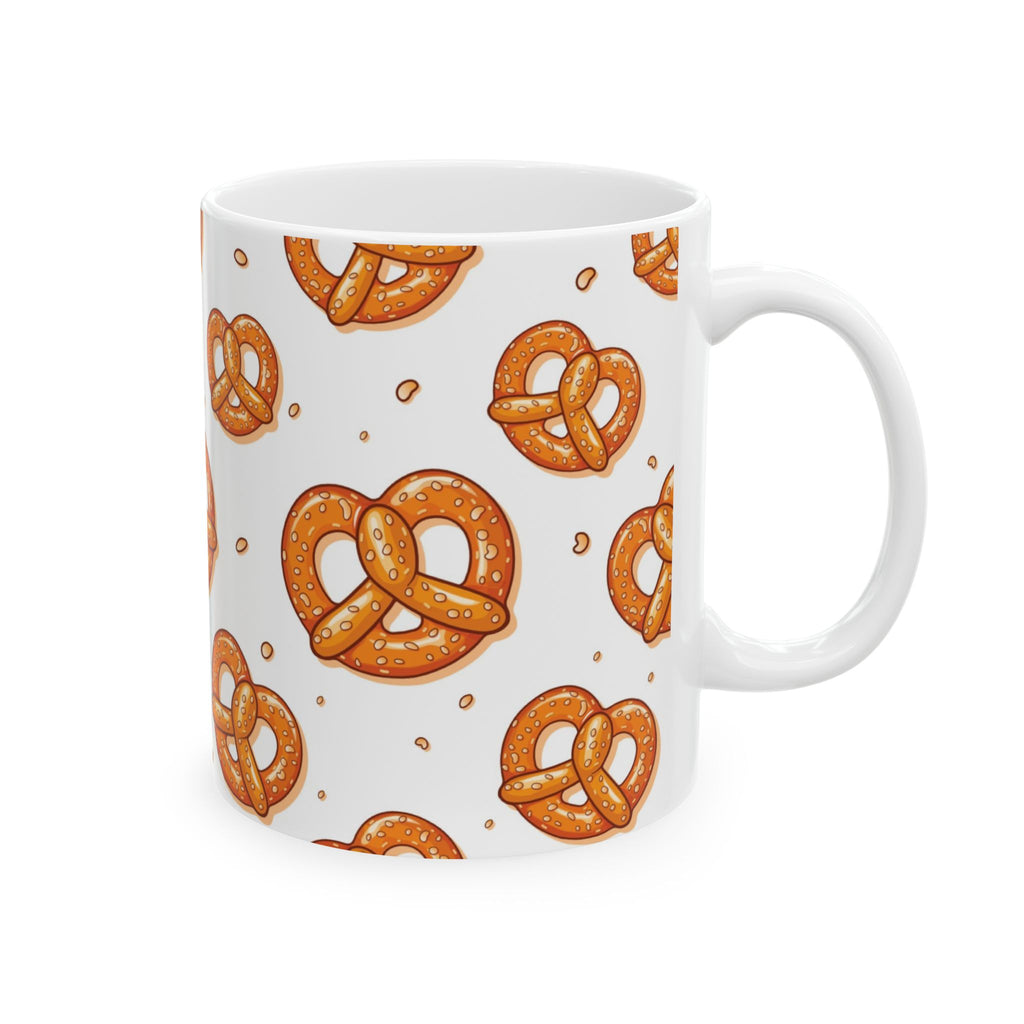 Pretzel overall Printed ceramic Mug