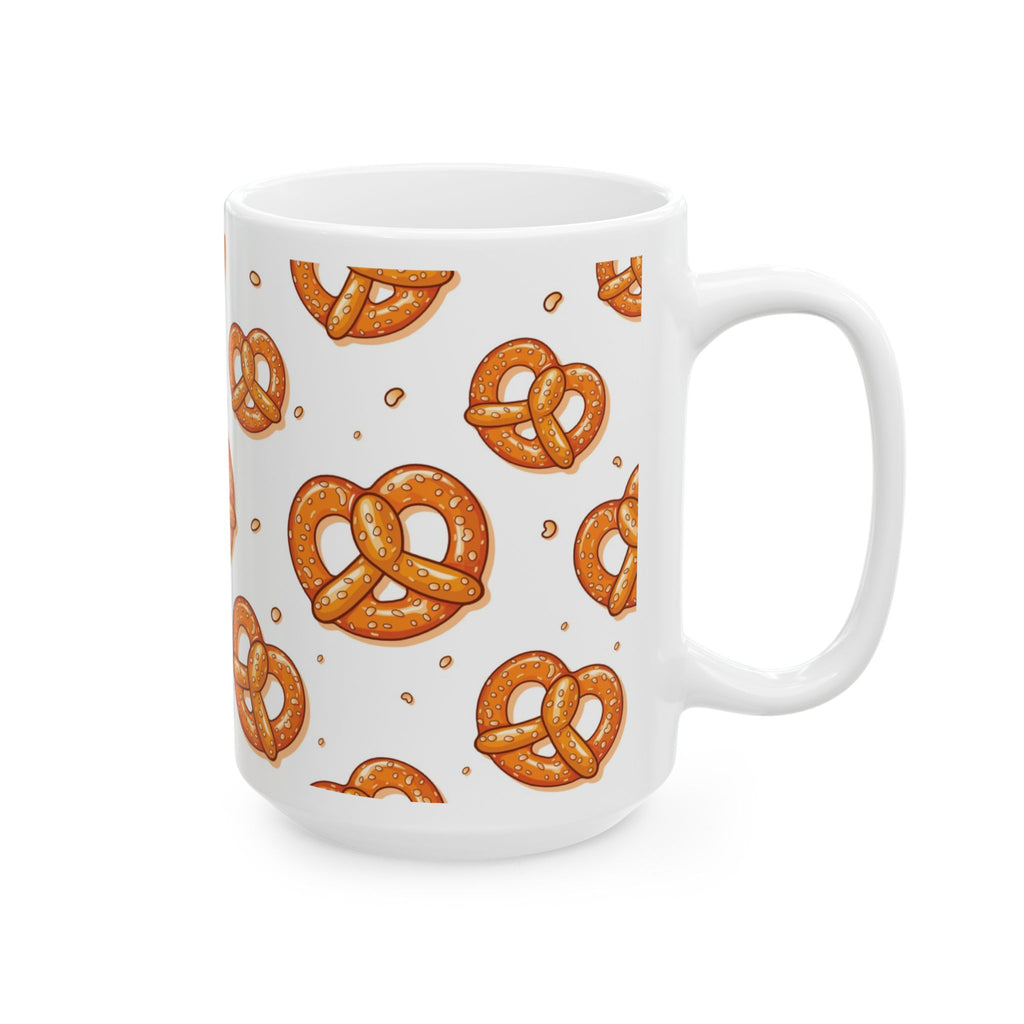 Pretzel overall Printed ceramic Mug