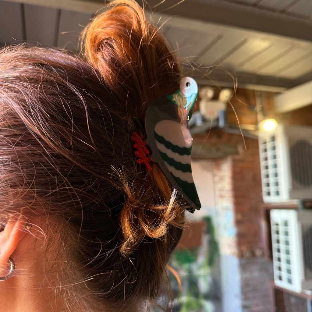 Pigeon Hair Claw Clip – NYC-Inspired Hair Accessory