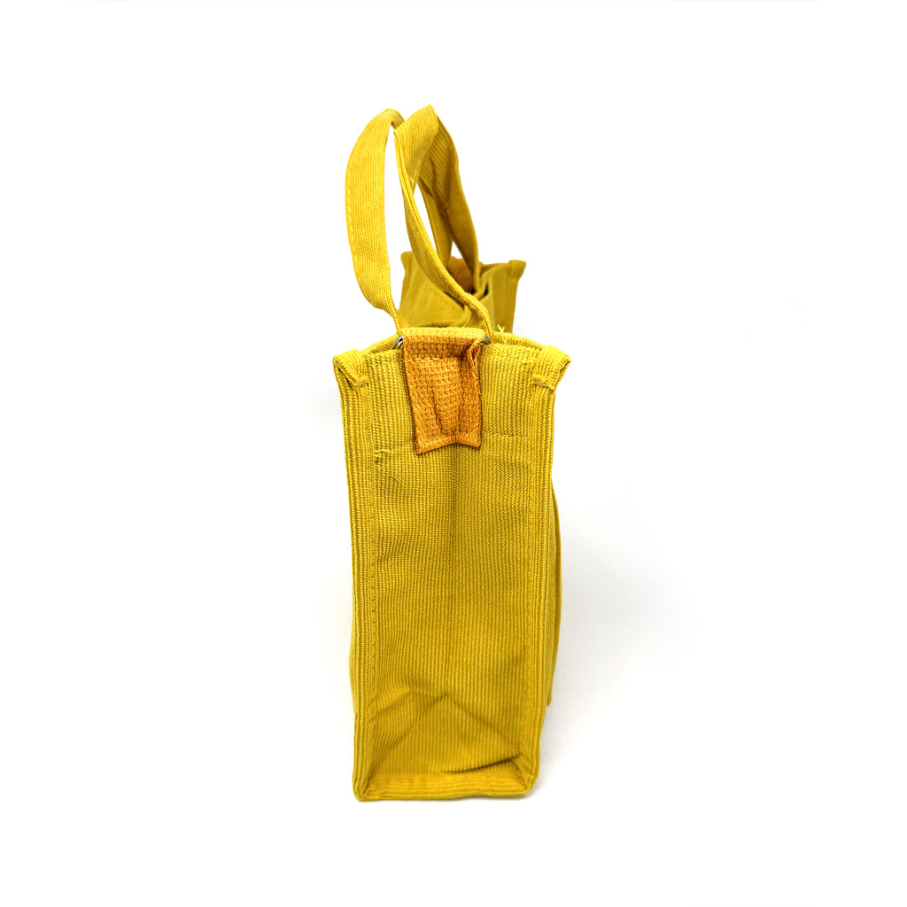 Mini Corduroy Tote Bag