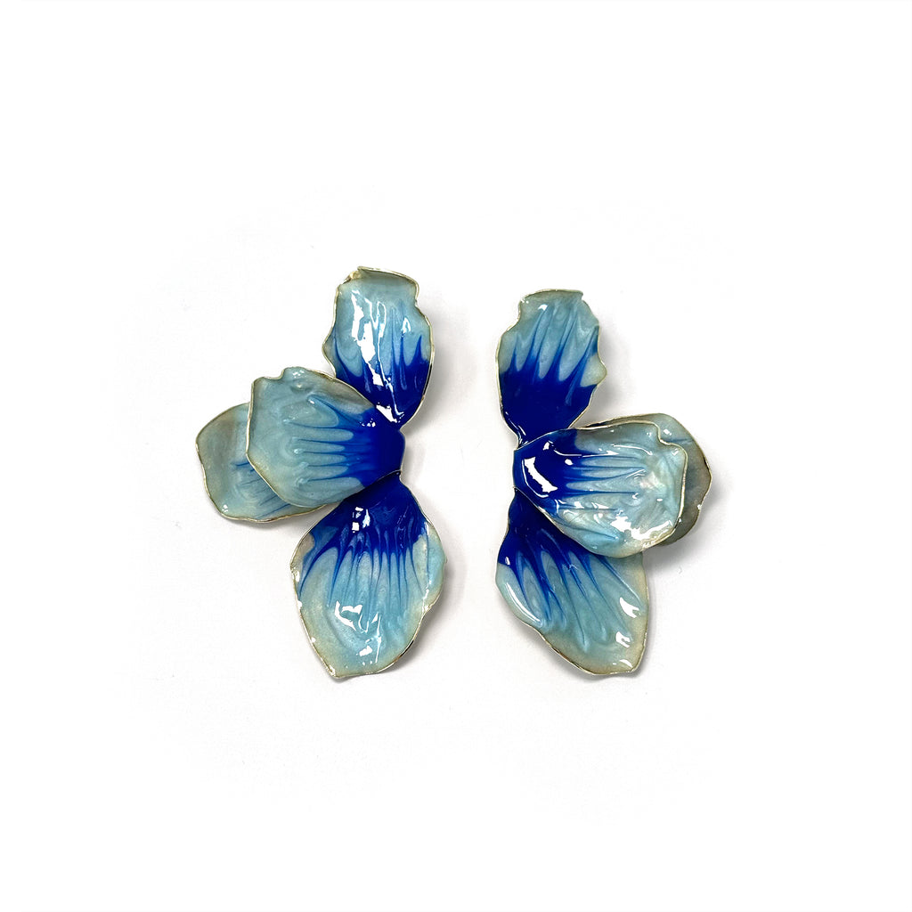 Floral Enamel 🌸 Earrings