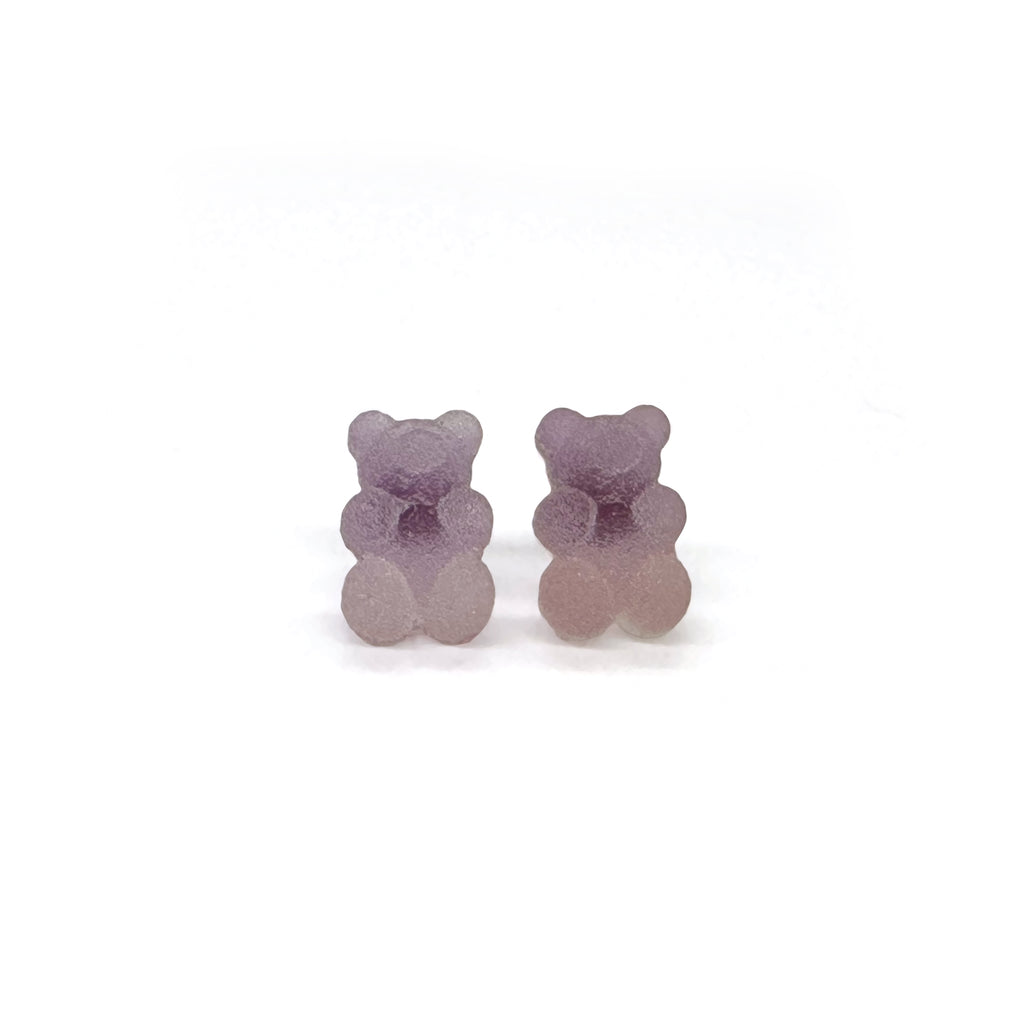Frosted Gummy Bear Earrings