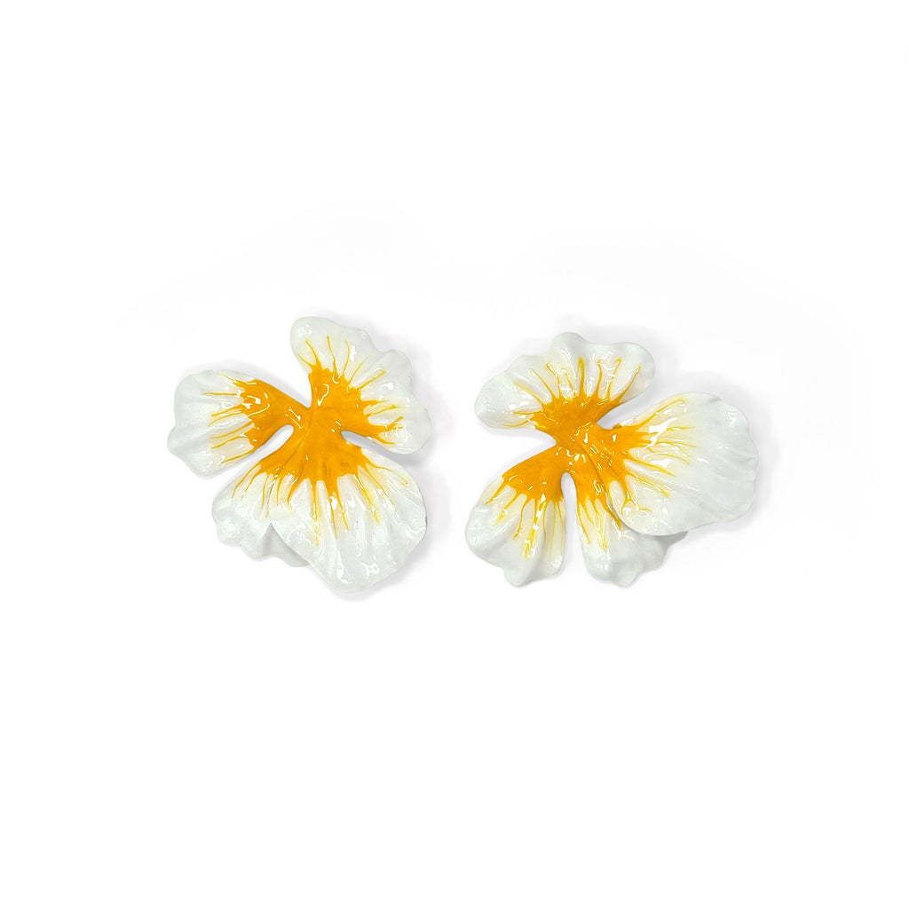 Petal Enamel Earrings