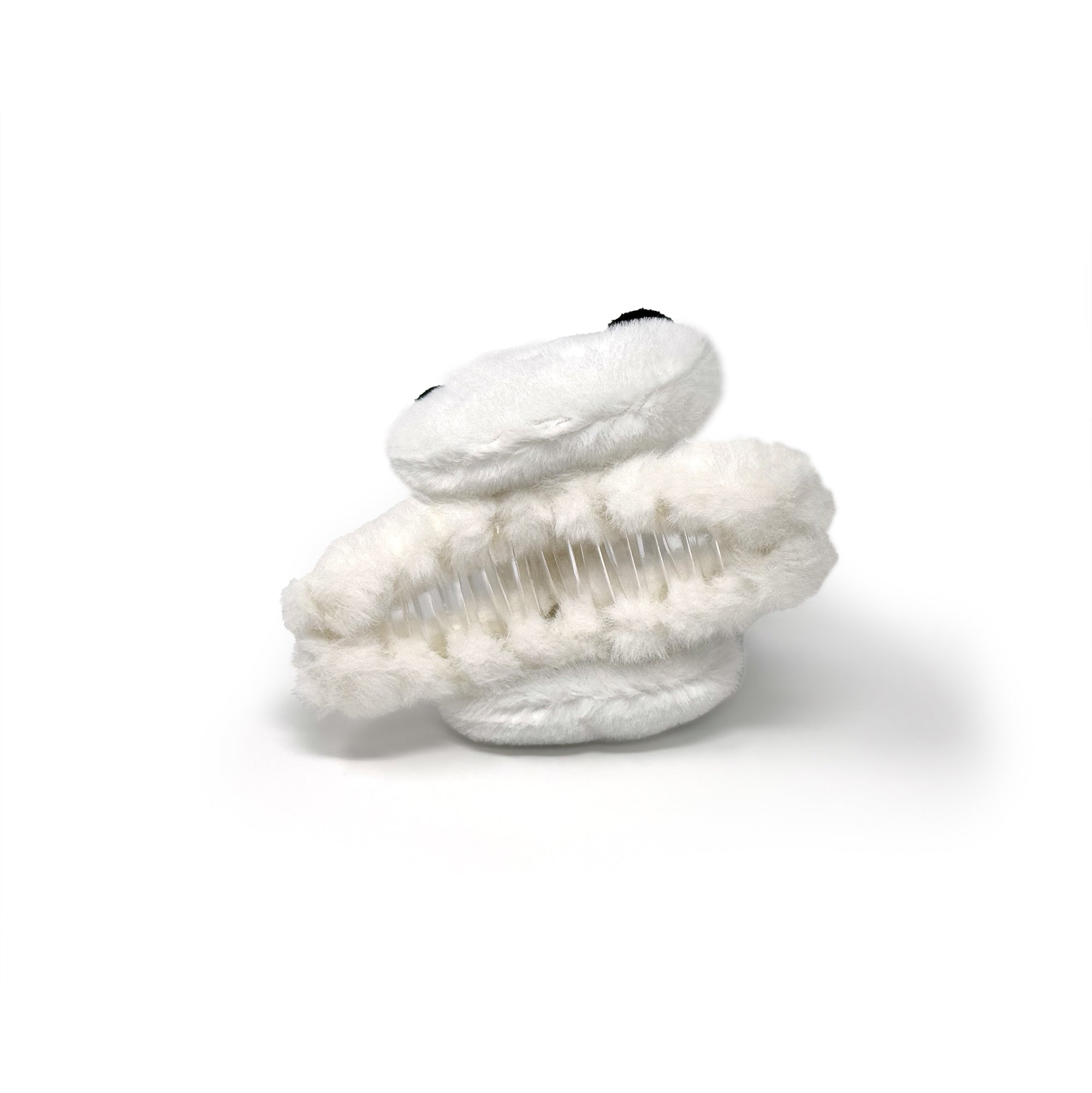 Plush Panda Hair Claw Clip – Cute & Cozy Accessory | Rainbow