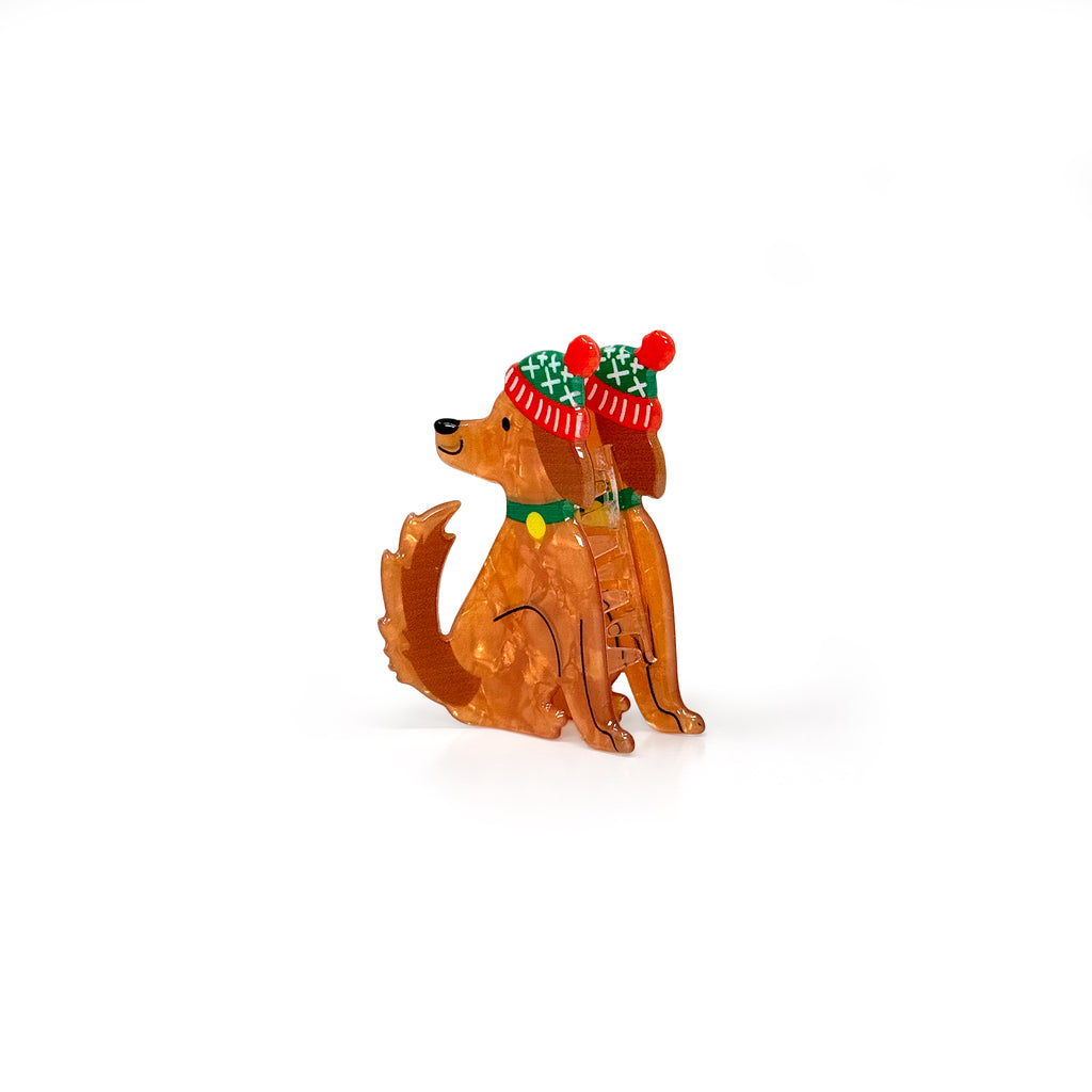 Christmas Critters Hair Claws – Festive Holiday Animal Hair Accessories"