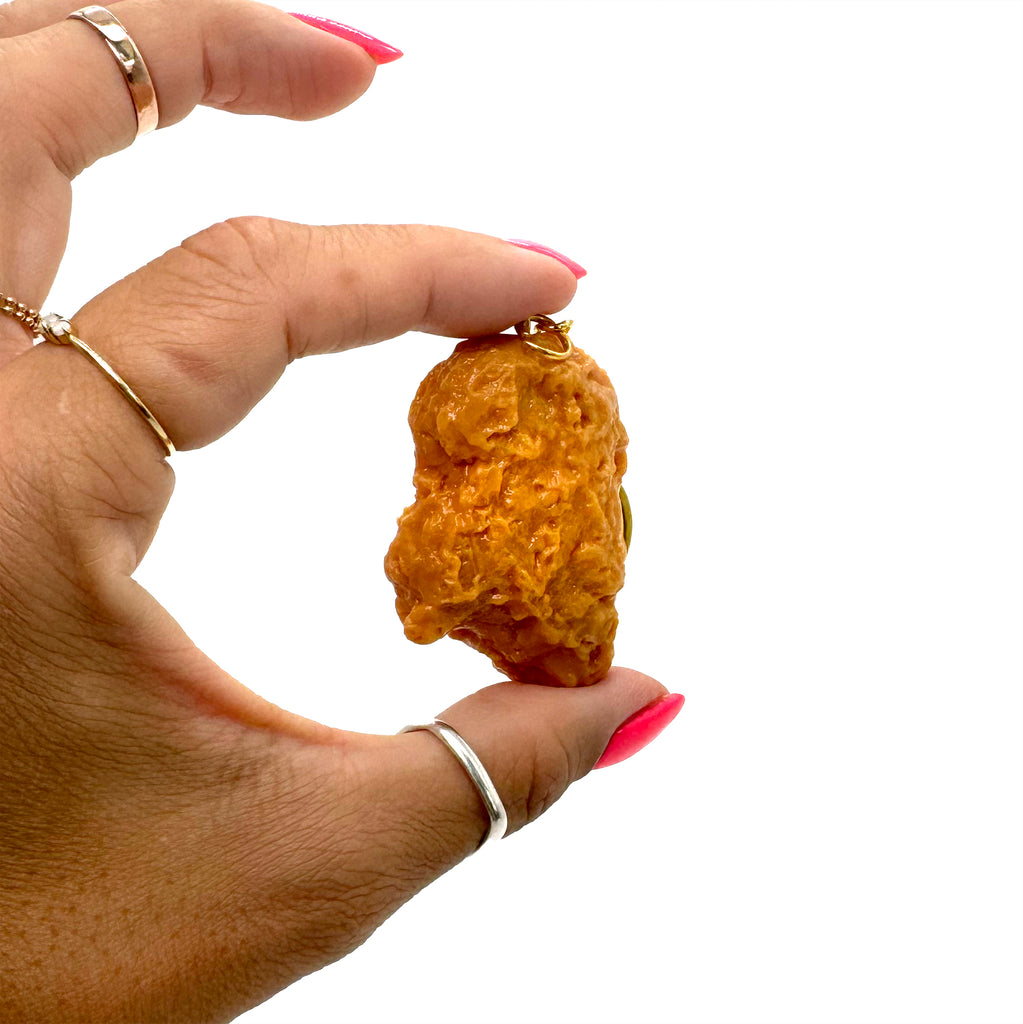 Nugget Key Chain Chicken Nugget Keychain & Bag Charm – Fun & Realistic | Rainbow Unicorn ...