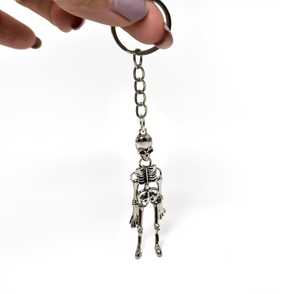 Dancing Bones 💀 Skeleton Key Chain