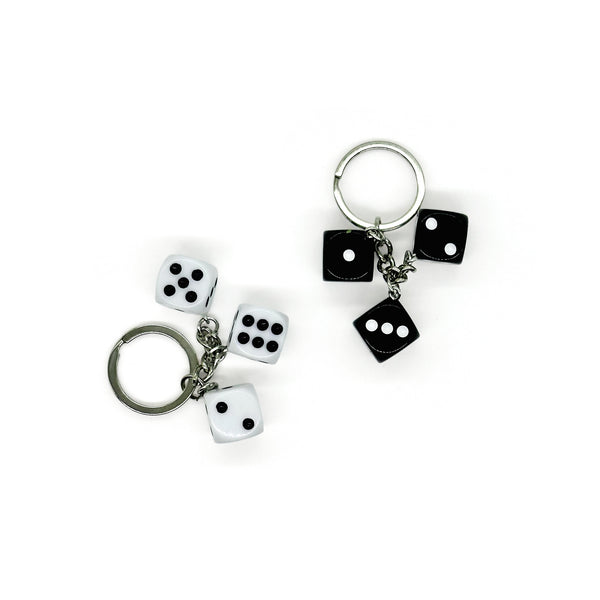 The Hillman Group Jeweled Dice Key Chain