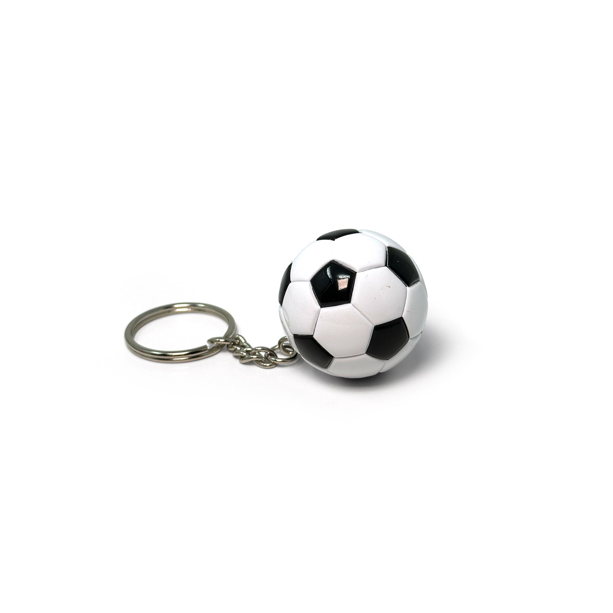 Soccer Ball Keychain – Realistic Futbol Bag Charm | Rainbow
