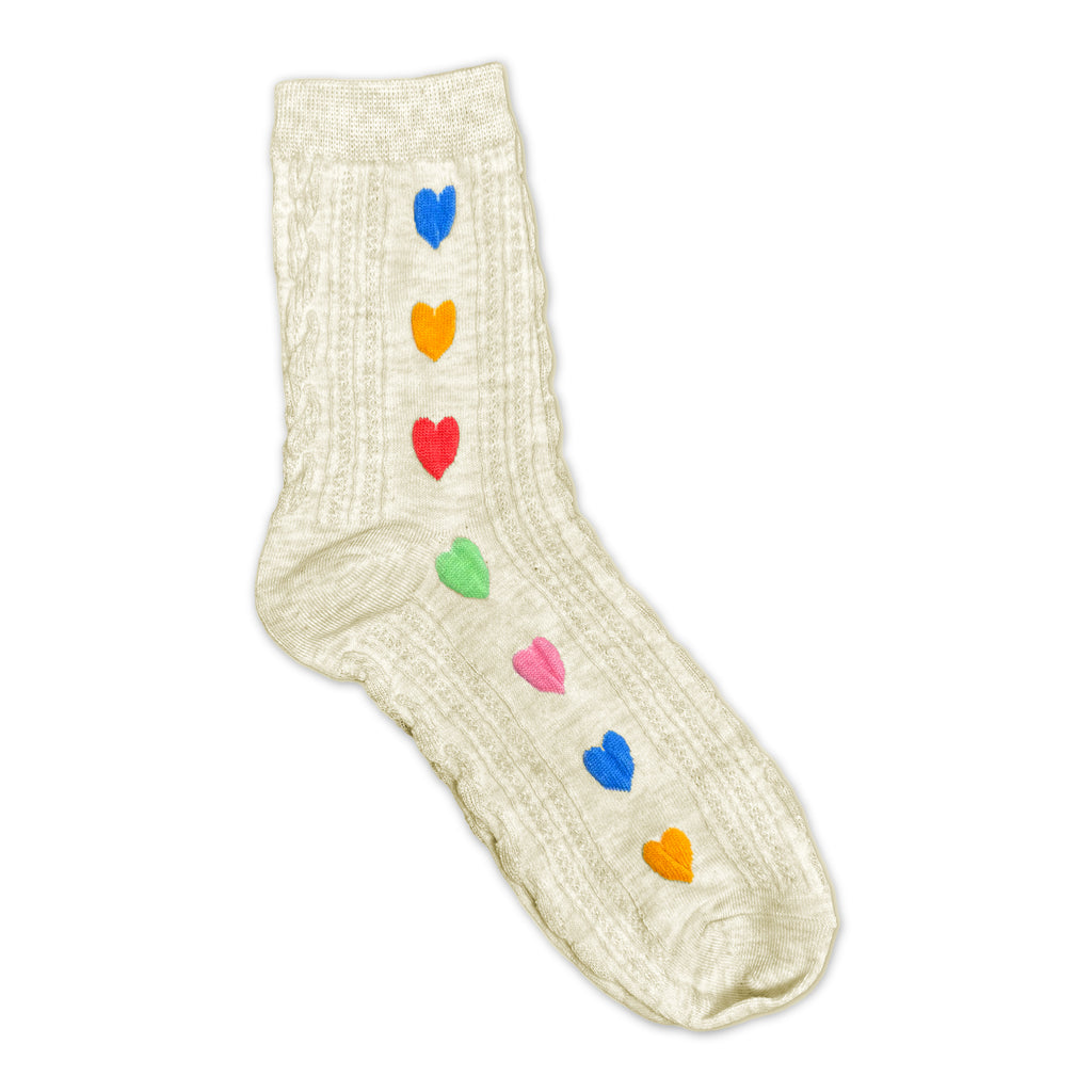Playful Heart Socks